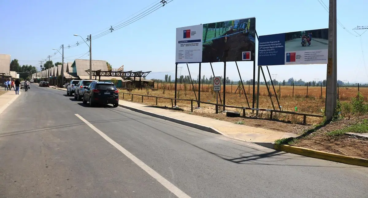 Finalizan obras de pavimentación en Villa Los Almendros de Morza