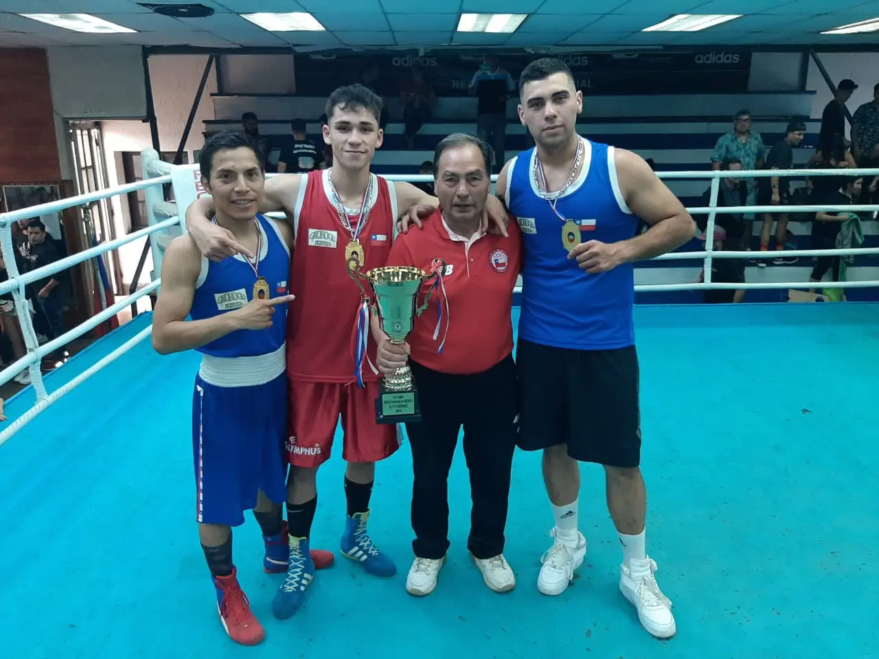 ¡Histórico! Curicó se tituló campeón nacional de boxeo