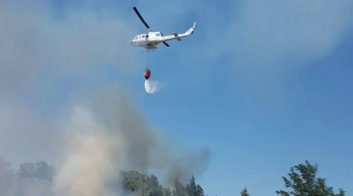 Declaran Alerta Roja para la comuna de Molina por incendio forestal