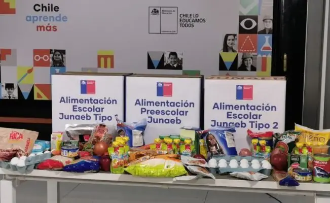 Dirección Provincial de Educación aseguró entrega de canastas a estudiantes de Curicó