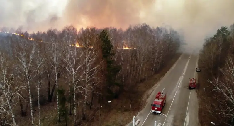 Alerta mundial en Chernobyl: los incendios se acercan a los residuos radiactivos