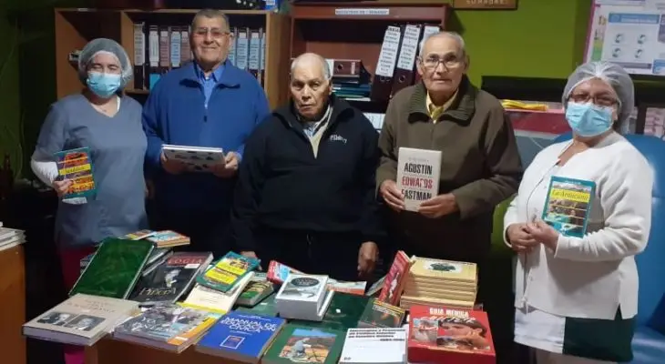 Librerías Mataquito hizo entrega de biblioteca al Hogar Betania