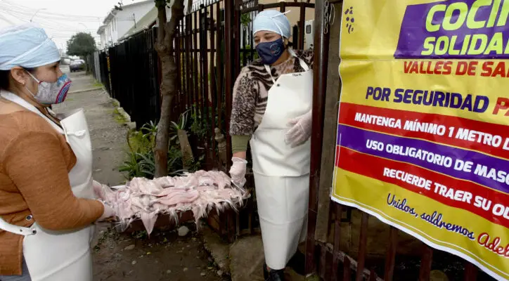 Artesanales de Llico donaron dos mil raciones de pescado a cocinas solidarias de Curicó