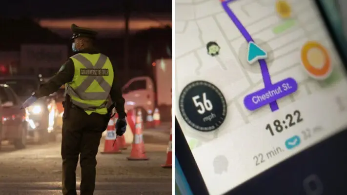 A petición del Gobierno: Waze desactiva función que advierte presencia de Carabineros