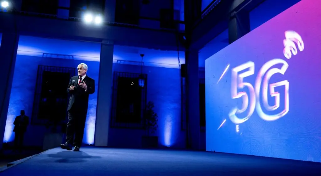 Piñera presenta licitación para red 5G en Chile: Inversión llegará a los $3.000 millones de dólares
