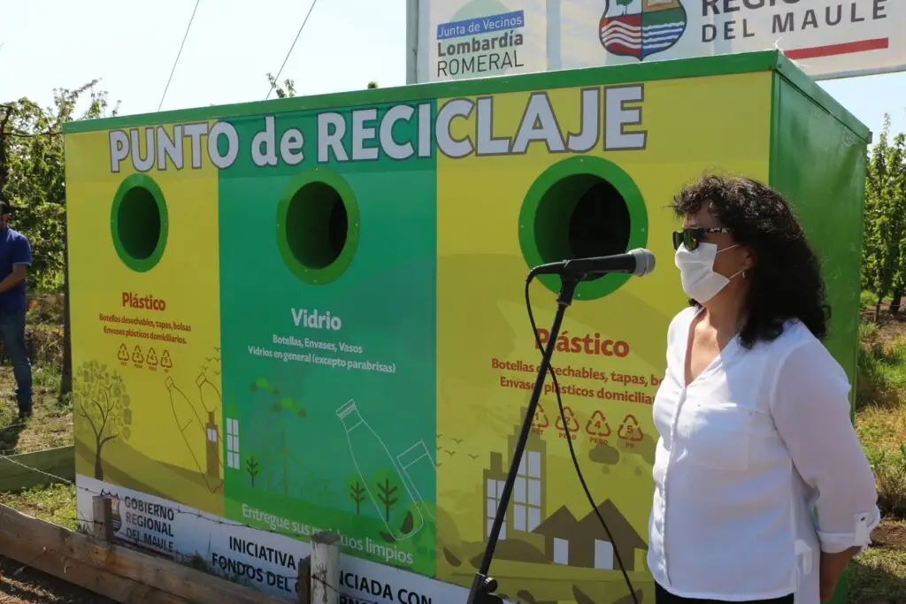 Sector Lombardía de Romeral inauguró nuevo punto de reciclaje