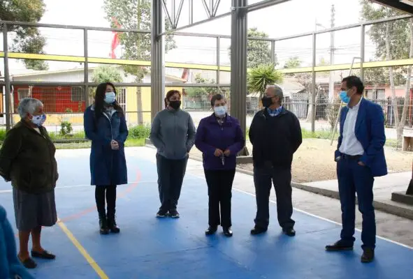 Finalizó remodelación de multicancha en sector Aguas Negras Primera Etapa de Curicó