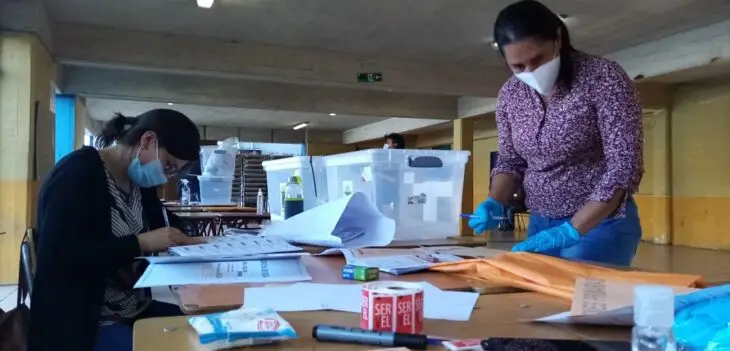 Con baja participación ciudadana: Parte conteo de votos a nivel nacional