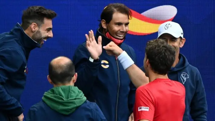 España, sin Rafael Nadal, le ganó a Australia en el Grupo B