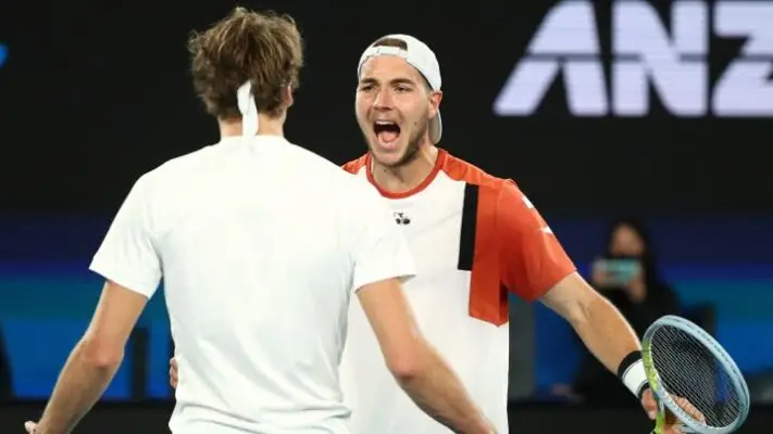 Alemania bajó al campeón defensor Serbia y Grecia obtuvo su primer punto en la historia de la ATP Cup