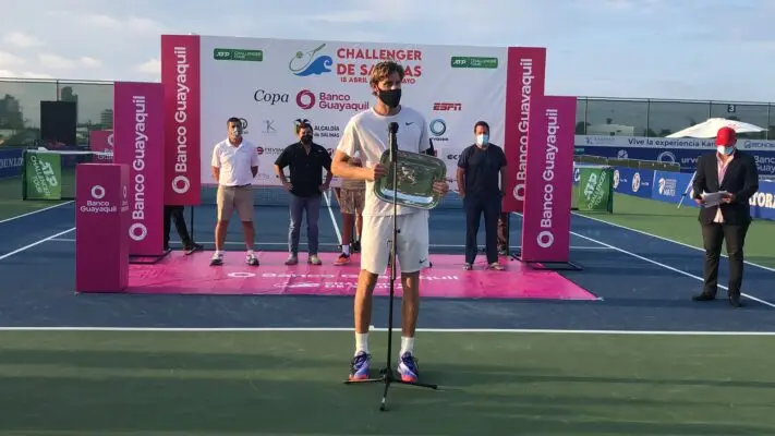 Nicolás Jarry se coronó campeón del Challenger de Salinas