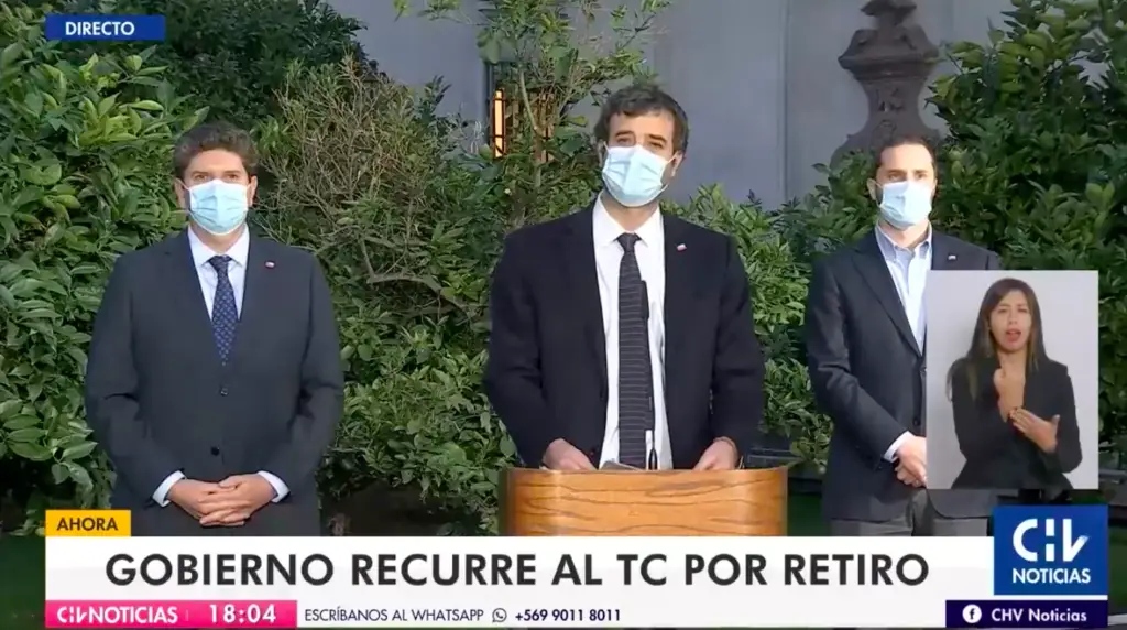 Gobierno acude al TC por tercer retiro de fondos