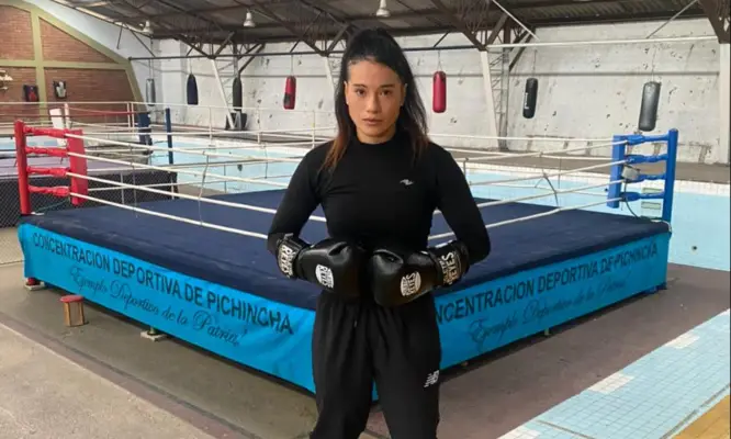 Denisse Bravo, boxeadora: "Me ha ayudado demasiado el malabarismo, porque sin eso no podría estar en la selección"