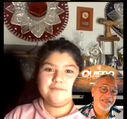 Niña curicana sorprende con su voz en programa de talentos de Luis Jara