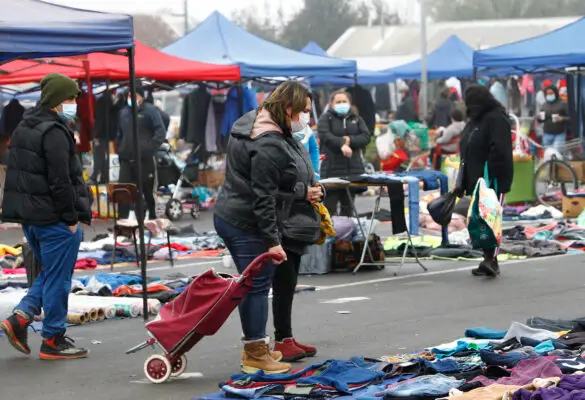 Municipio de Curicó evaluó positivamente funcionamiento de Feria de Las Pulgas