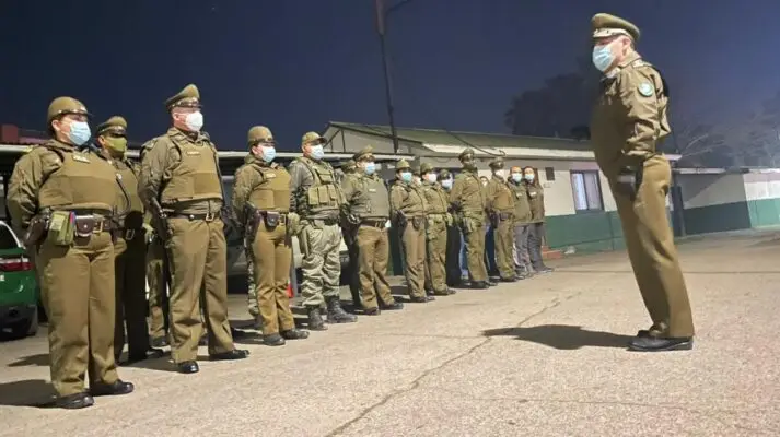 Carabineros de Curicó realizó ronda preventiva en la provincia
