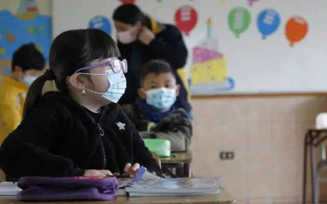 Estudiantes de Rauco volvieron a clases presenciales
