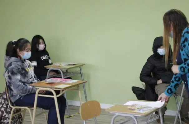 Escuela La Alborada de Rauco recibió presencialmente a sus estudiantes