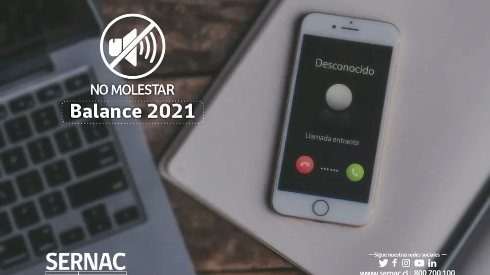 Sernac publicó las cinco empresas con más reclamos por llamadas, mails y mensajes molestos