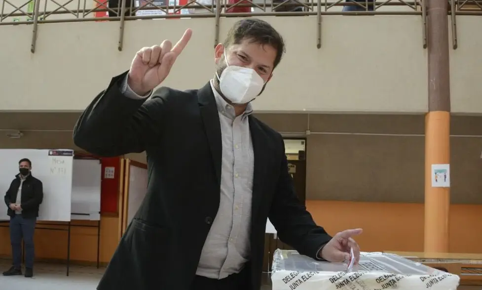 Gabriel Boric es el nuevo Presidente electo de Chile