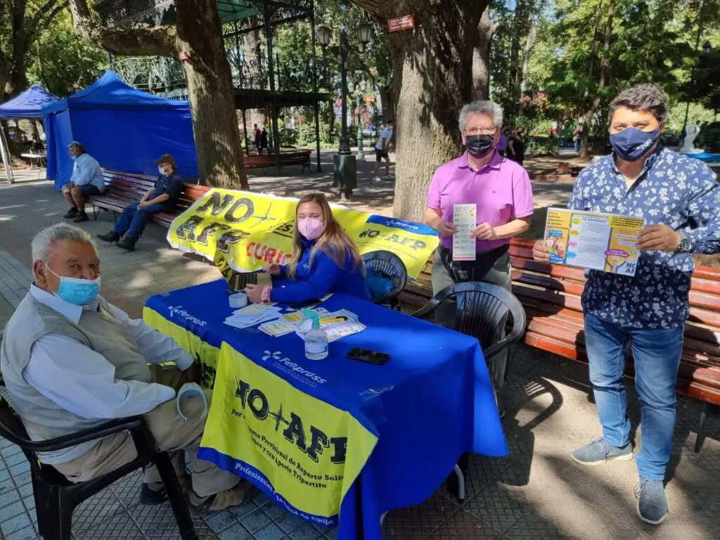 Movimiento No + AFP llama a participar en proceso ciudadano de redacción de la nueva Constitución