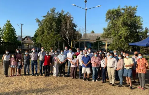 Municipio de Curicó anunció fecha de término de obras de parque interactivo en Villa Alameda