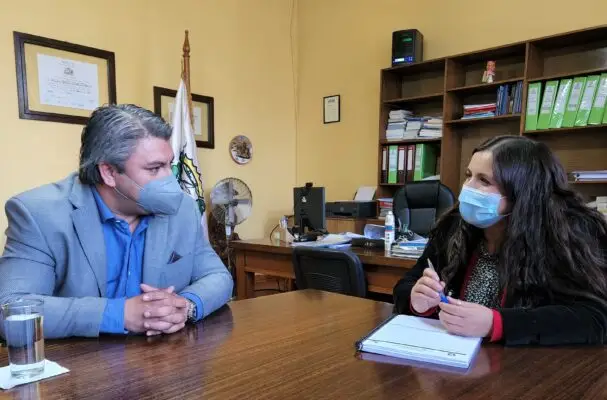 Seremi de Obras Públicas del Maule visitó Municipalidad de Hualañé