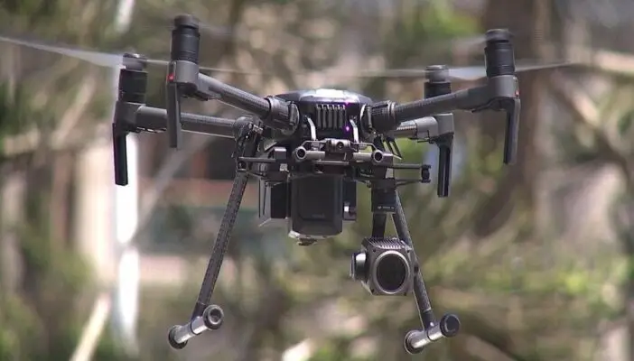 Dron del municipio de Curicó fue derribado en toma ilegal de la ribera del río Guaiquillo