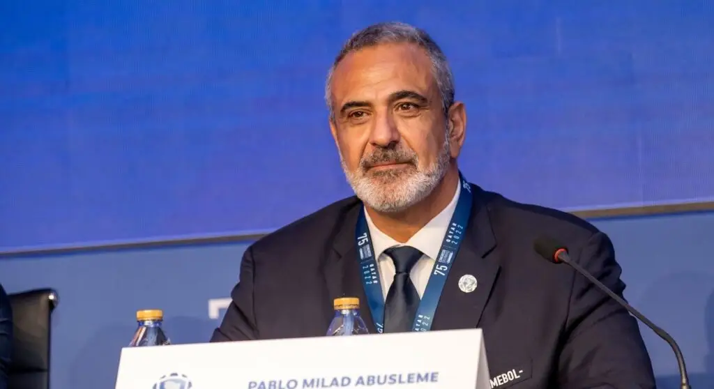 Curicano Pablo Milad asumió la vicepresidencia de la Conmebol