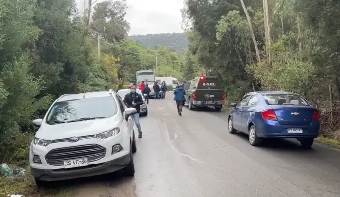Un muerto y tres heridos dejó balacera en el sector Las Tinajas de Talca