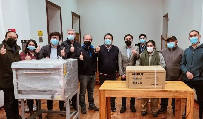 Vecinas de Romeral recibieron equipos industriales mediane el Fondo de Organización Regional de Acción Social