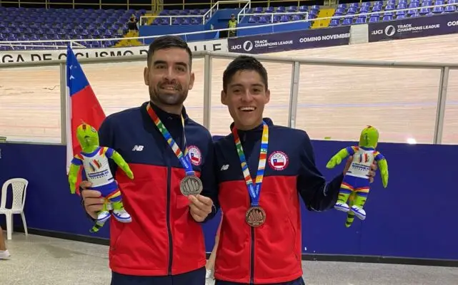 Ciclismo en pista sumó tres nuevas medallas en Valledupar 2022