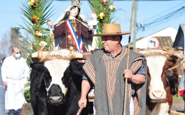 Pelarco celebró 10ma Fiesta Nacional de la Virgen del Carmen con apoyo del CRDP
