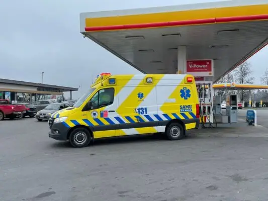 Balean a cliente al interior de servicentro ubicado en la Ruta 5 frente a Romeral