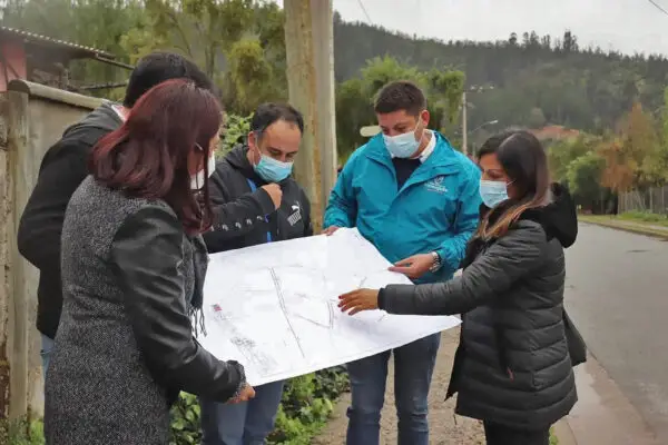 Serviu inició mejoramiento de veredas en el centro histórico de Vichuquén