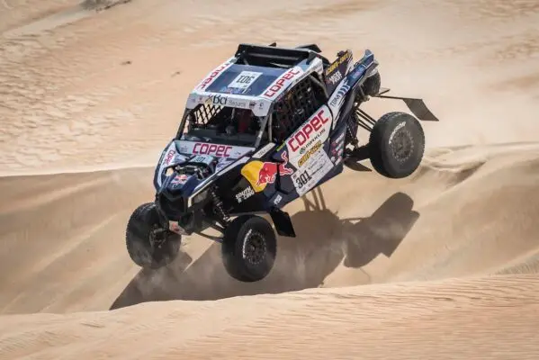 Francisco “Chaleco” López lo pasa mal en el Dakar