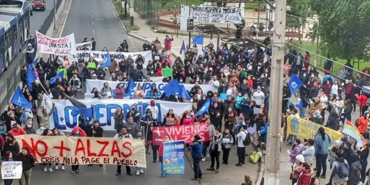 Protestas en el país por continuo aumento en precios de productos básicos