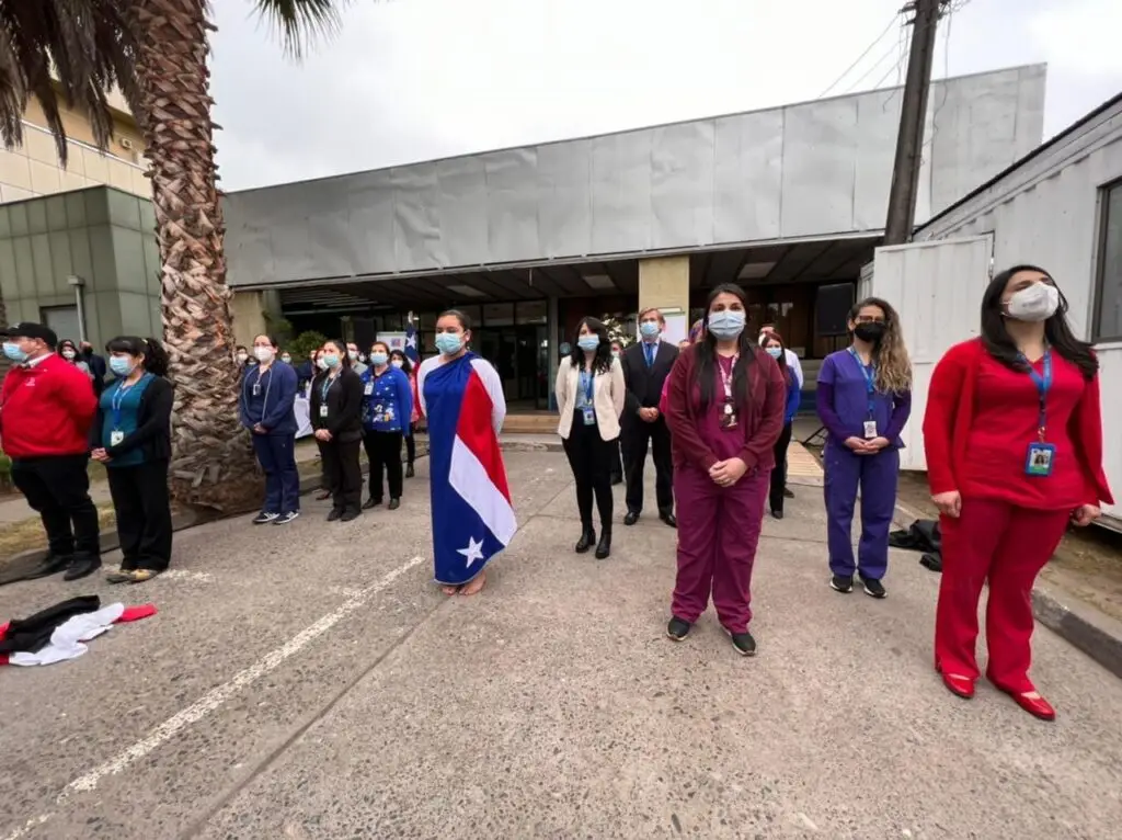 Hospital de Curicó destacó trabajo en pandemia en su aniversario 159