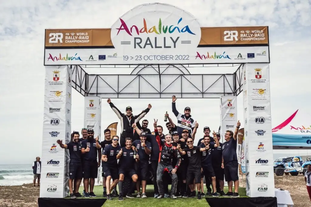 Chaleco López se tituló campeón del mundo de rally cross country del categoría T3 Prototipos