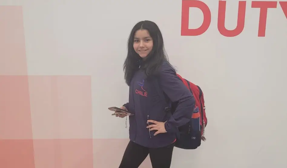 Gimnasta romeralina lista para representar a Chile en Ecuador