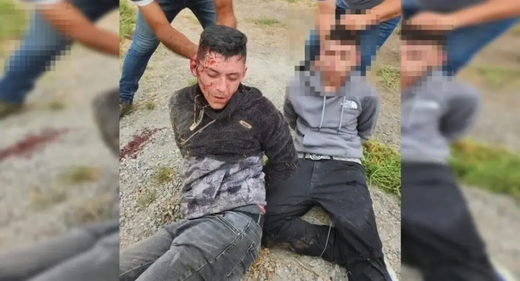 Retienen, agreden y funan a ladrones de agroquímicos en La Hacienda de Teno
