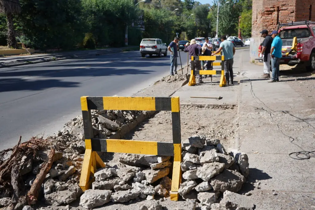 Reparan ciclovía en las inmediaciones de la cárcel de Curicó