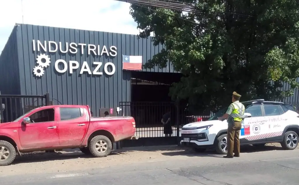 Trabajador muere aplastado en maestranza de Molina