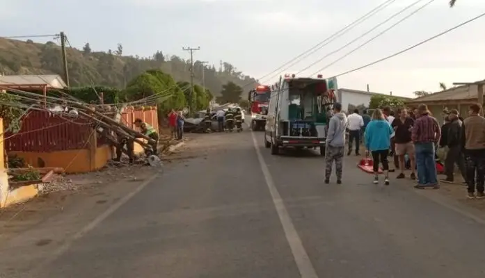 Comerciante de Duao protagoniza grave accidente de tránsito camino a Iloca