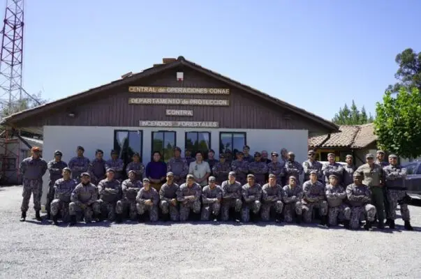 Brigadistas brasileños concluyen su ayuda en Chile