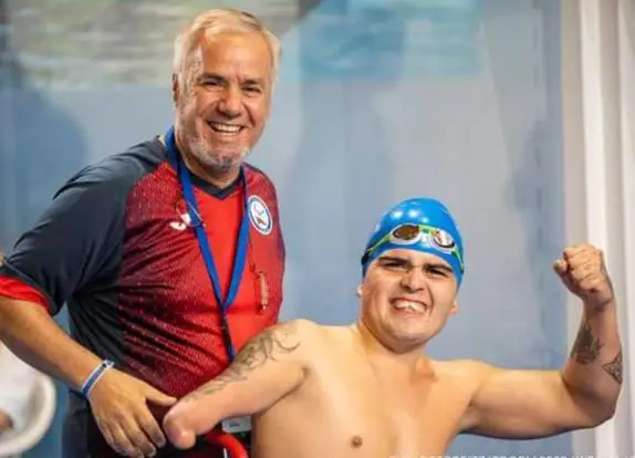 Nadador maulino consiguió en Italia marcas que lo acercan a los parapanamericanos 2023