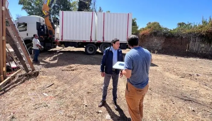 Se inicia construcción de sucursal Banco Estado en Romeral
