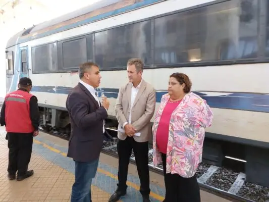 Anuncian reapertura de nueva estación y entregan detalles del proyecto corredor Chillán-Alameda