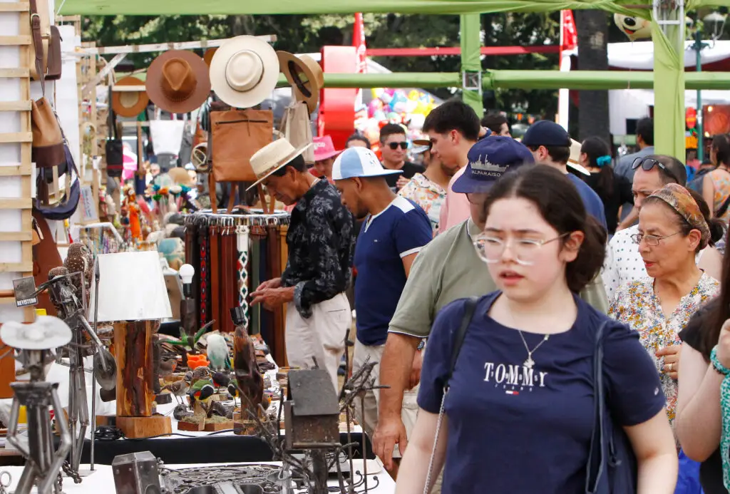 Los emprendedores son los más contentos con la Fiesta de la Vendimia más grande de Chile
