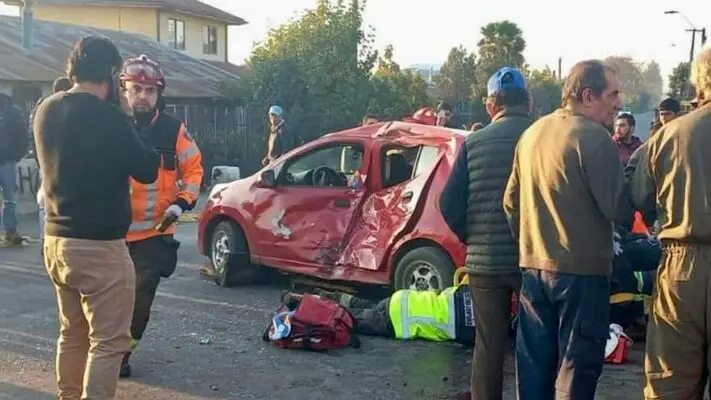 Nueva colisión en Guaico 1: motorista resultó gravemente lesionado